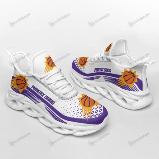 Phoenix Suns 3D Max Soul Sneaker Shoes