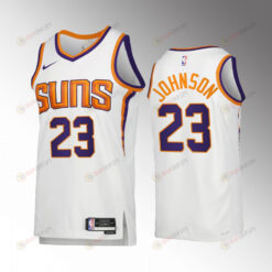 Phoenix Suns Cameron Johnson 23 2022-23 Association Edition White Jersey Swingman