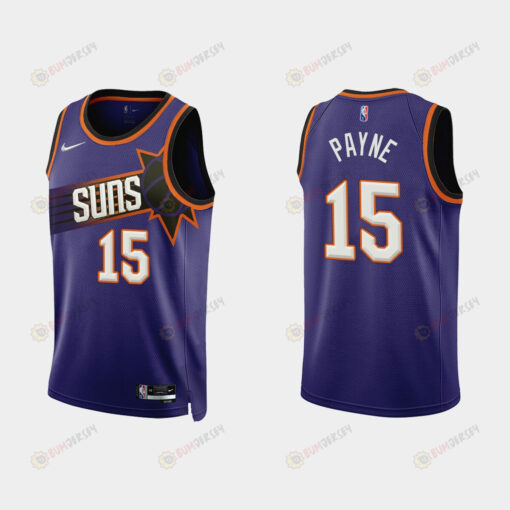 Phoenix Suns Cameron Payne 15 2022-23 Icon Edition Purple Men Jersey