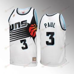 Phoenix Suns Chris Paul 3 White Reload 3.0 Men Jersey Mitchell Ness