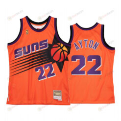 Phoenix Suns Deandre Ayton 22 Orange Reload 2.0 Jersey