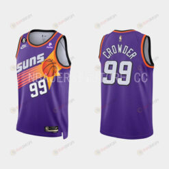 Phoenix Suns Jae Crowder 99 2022-23 Classic Edition Purple Men Jersey