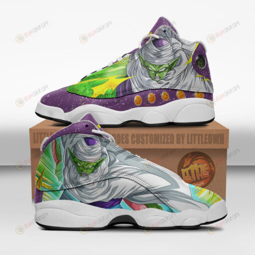 Piccolo Shoes Dragon Ball Anime Air Jordan 13 Shoes Sneakers