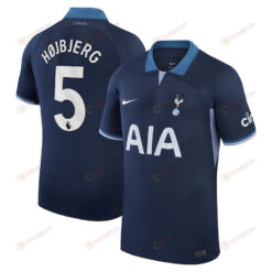 Pierre-Emile H?jbjerg 5 Tottenham Hotspur 2023/24 Away Men Jersey - Navy