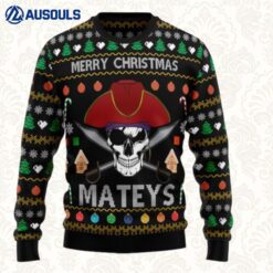 Pirate Skull Ugly Sweaters For Men Women Unisex