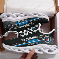 Pisa 1909 Logo Custom Name Pattern 3D Max Soul Sneaker Shoes