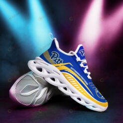 Pittsburgh Panthers Logo Border Pattern 3D Max Soul Sneaker Shoes