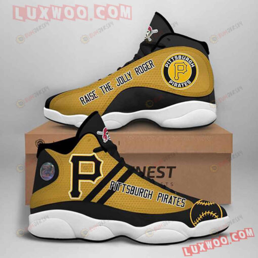 Pittsburgh Pirates Air Jordan 13 Sneakers Sport Shoes