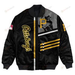 Pittsburgh Pirates Bomber Jacket 3D Printed Personalized Baseball For Fan