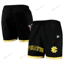 Pittsburgh Pirates Team Standard Men Mesh Shorts - Black
