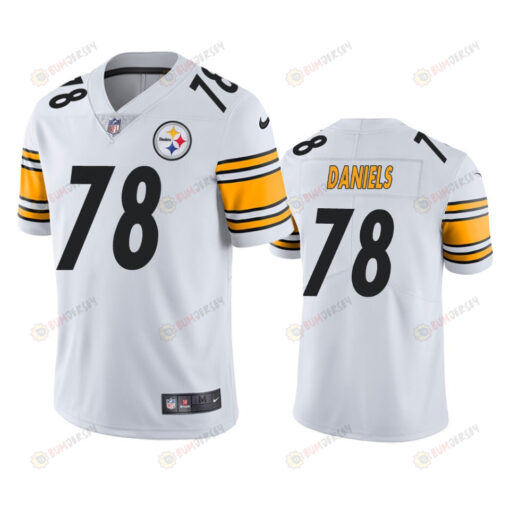 Pittsburgh Steelers James Daniels 78 White Vapor Limited Jersey