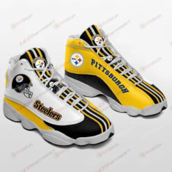 Pittsburgh Steelers Stripes Air Jordan 13 Sneakers Sport Shoes