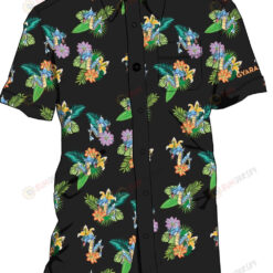 Pokemon Hawaiian Shirt Beach Short Sleeve In Black