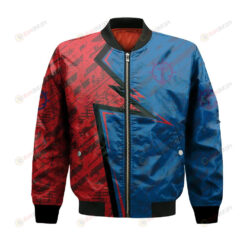 Portland Pilots Bomber Jacket 3D Printed Abstract Pattern Sport