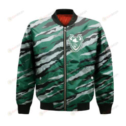 Portland State Vikings Bomber Jacket 3D Printed Sport Style Team Logo Pattern