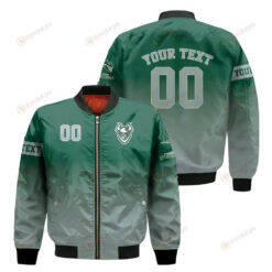 Portland State Vikings Fadded Bomber Jacket 3D Printed