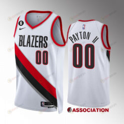 Portland Trail Blazers Gary Payton II 00 2022-23 Association Edition White Jersey Swingman