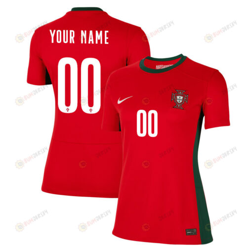 Portugal Women's National Team 2023-24 World Cup Custom 00 Home Women Jersey