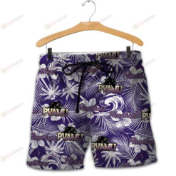 Prairie View A&M Panthers Men Shorts Tropical Seamless