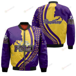 Prairie View A&M Panthers - USA Map Bomber Jacket 3D Printed