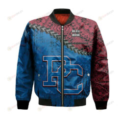 Presbyterian Blue Hose Bomber Jacket 3D Printed Grunge Polynesian Tattoo