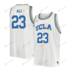 Prince Ali 23 UCLA Bruins Retro Elite Basketball Men Jersey - White