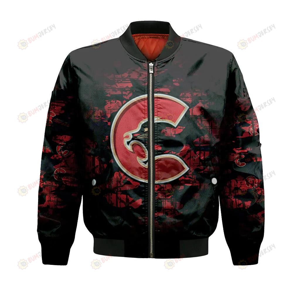 Prince George Cougars Bomber Jacket 3D Printed Camouflage Vintage