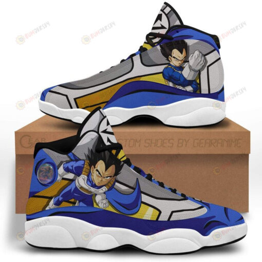 Prince Vegeta Dragon Ball Air Jordan 13 Shoes Sneakers