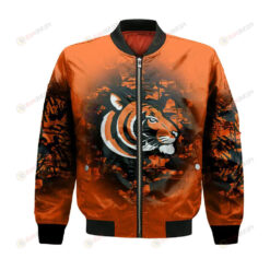 Princeton Tigers Bomber Jacket 3D Printed Camouflage Vintage