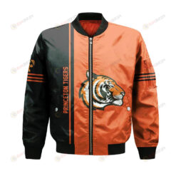 Princeton Tigers Bomber Jacket 3D Printed Half Style