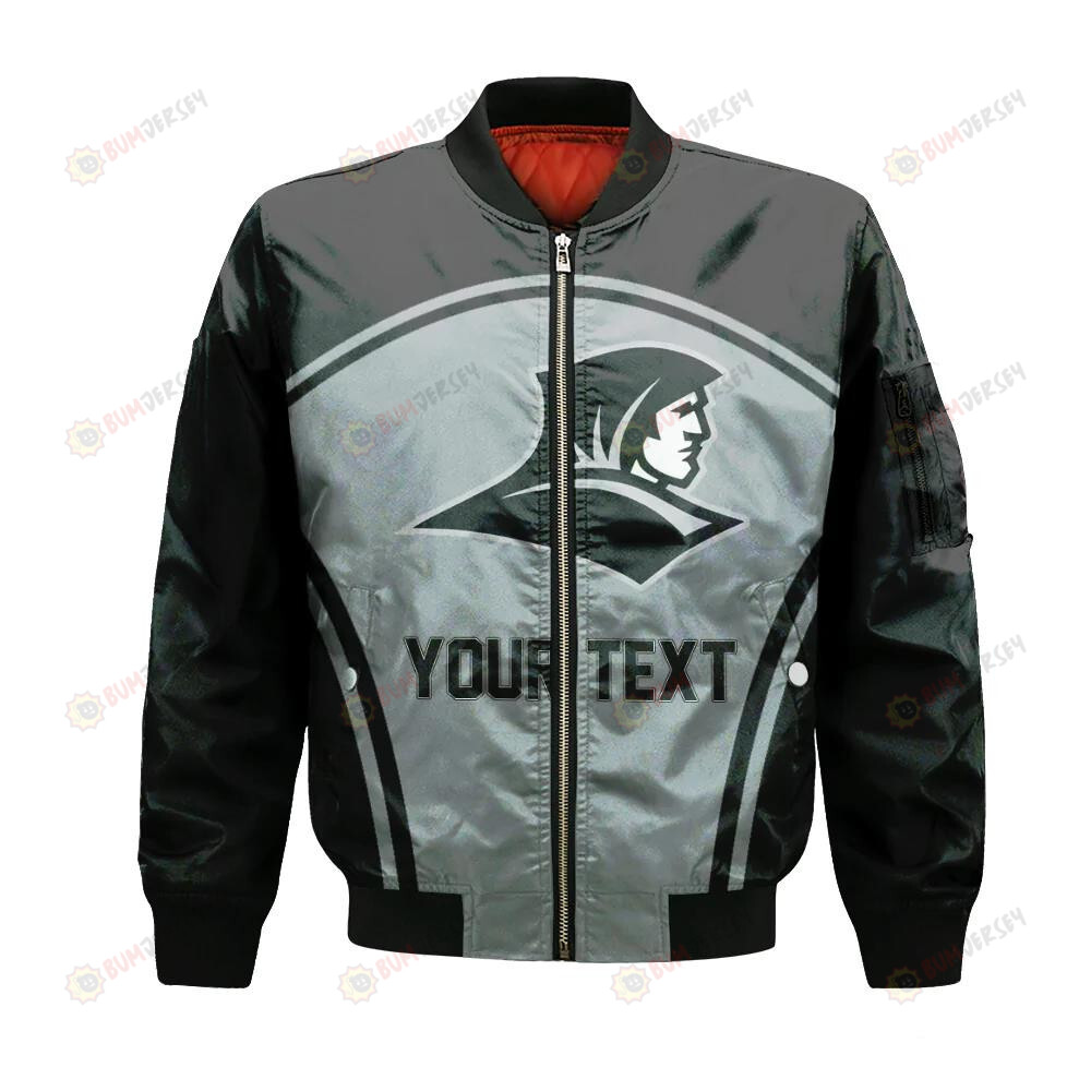 Providence Friars Bomber Jacket 3D Printed Custom Text And Number Curve Style Sport