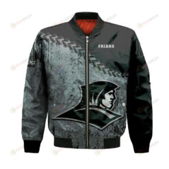 Providence Friars Bomber Jacket 3D Printed Grunge Polynesian Tattoo