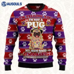 Pug Baby Christmas Ugly Sweaters For Men Women Unisex