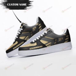 Purdue Boilermakers Logo Custom Name Air Force 1 Printed