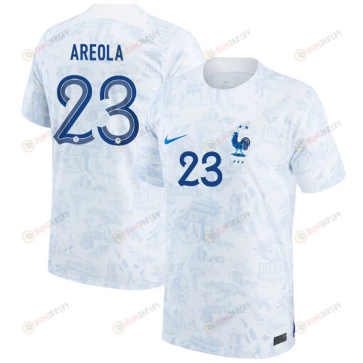 Qatar World Cup France National Team 2022-23 Alphonse Areola 23 - Away Men Jersey