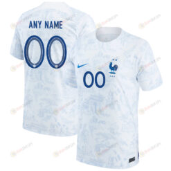 Qatar World Cup France National Team 2022-23 Custom 00 - Away Men Jersey