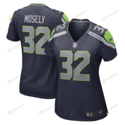 Quandre Mosely Seattle Seahawks Women's Game Player Jersey - College Navy