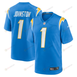 Quentin Johnston Los Angeles Chargers 2023 NFL Draft First Round Pick Game Jersey