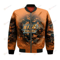 RIT Tigers Bomber Jacket 3D Printed Camouflage Vintage