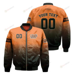 RIT Tigers Fadded Bomber Jacket 3D Printed