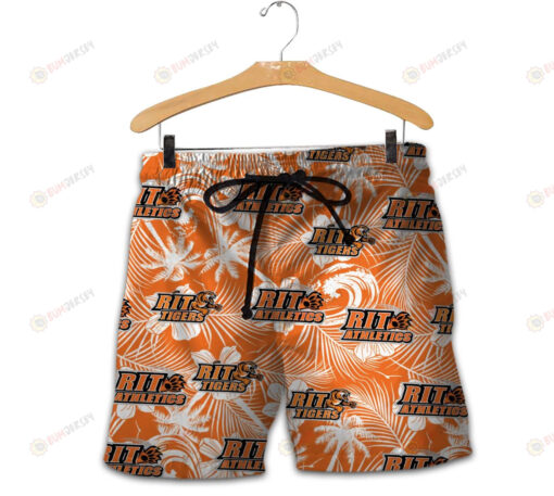 RIT Tigers Men Shorts Tropical Seamless