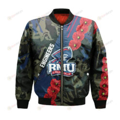 RPI Engineers Bomber Jacket 3D Printed Sport Style Keep Go on