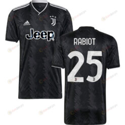 Rabiot 25 Juventus Men 2022/23 Away Jersey - Black