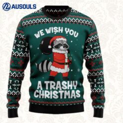 Raccoon Trashy Christmas Ugly Sweaters For Men Women Unisex