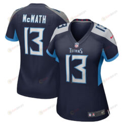 Racey McMath Tennessee Titans Women's Game Player Jersey - Navy