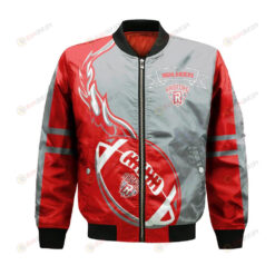 Radford Highlanders Bomber Jacket 3D Printed Flame Ball Pattern