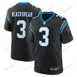 Raheem Blackshear 3 Carolina Panthers Team Game Men Jersey - Black