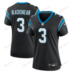 Raheem Blackshear 3 Carolina Panthers Women's Team Game Jersey - Black