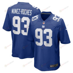 Rakeem Nunez-Roches 93 New York Giants Men's Jersey - Royal