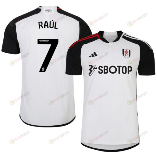 Ra?l Jim?nez 7 Fulham FC 2023-24 EFL Home Men Jersey - White